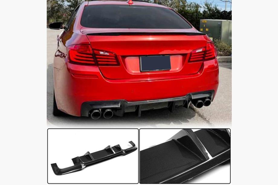 BMW 5 Series F10/F11 2010–2016 Heckdiffusor V1 für F10 M5, Carbon Image