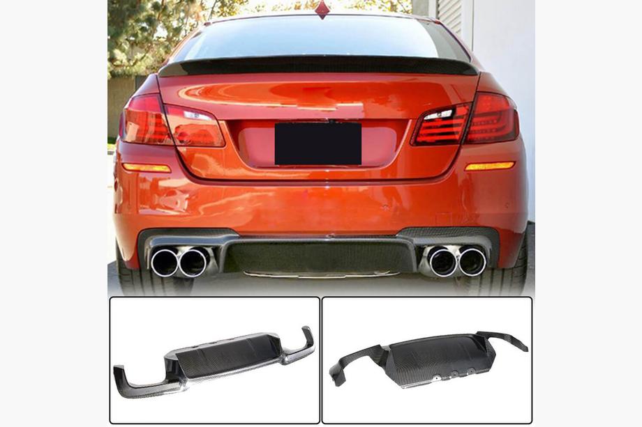 BMW 5 Series F10/F11 2010–2016 Heckdiffusor V2 für F10 M5, Carbon Image