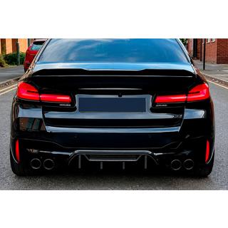 Heckstoßstangen-Diffusor V1 (für M5 F90, Carbon) BMW 5er G30/G31 2017–2023 Foto 3