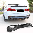 BMW 5er G30/G31 2017–2023 Heckstoßstangen-Diffusor V4 (für M-Sport/M5 F90, Carbon) Foto 16
