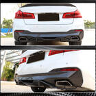 BMW 5er G30/G31 2017–2023 Heckstoßstangen-Diffusor V4 (für M-Sport/M5 F90, Carbon) Foto 17