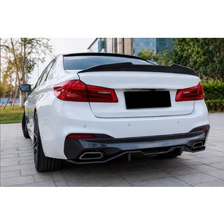 Heckstoßstangen-Diffusor V4 (für M-Sport/M5 F90, Carbon) BMW 5er G30/G31 2017–2023 Foto 2