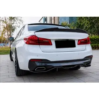 Heckstoßstangen-Diffusor V4 (für M-Sport/M5 F90, Carbon) Foto 2