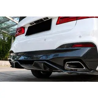 Heckstoßstangen-Diffusor V4 (für M-Sport/M5 F90, Carbon) Foto 3