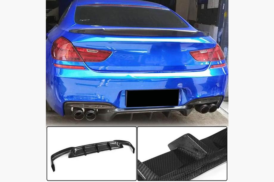 BMW 6 Series F12/F13/F06 2011-2018 Heckdiffusor Carbon V2 (M-Sport) Image