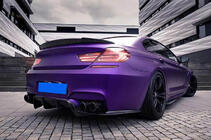 BMW 6 Series F12/F13/F06 2011-2018 Heckstoßstangendiffusor FRP V2 (für M6) Foto 11