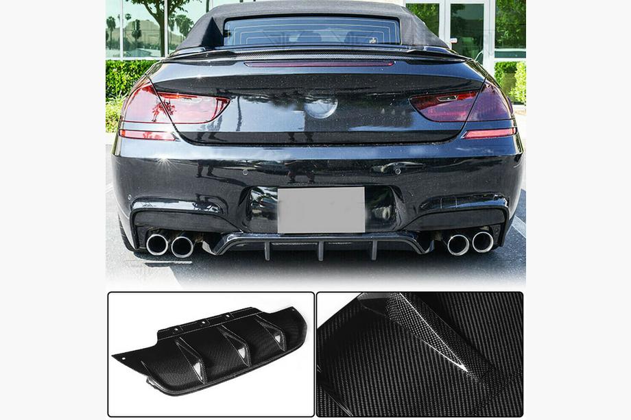 BMW 6 Series F12/F13/F06 2011-2018 Heckdiffusor V2 (für M6, Carbon) Image