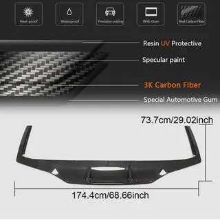 Heckdiffusor Carbon (für M-Sport 2019-2022, Carbon) Foto 4