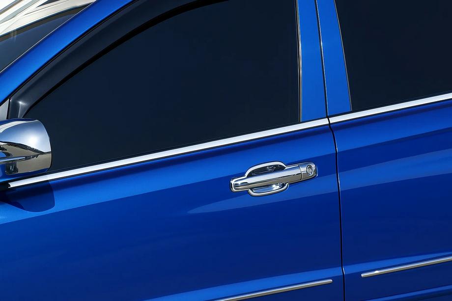 SsangYong Action 2005-2018 Chrom Fensterleisten seitlich (4 Stk, Edelstahl) Image
