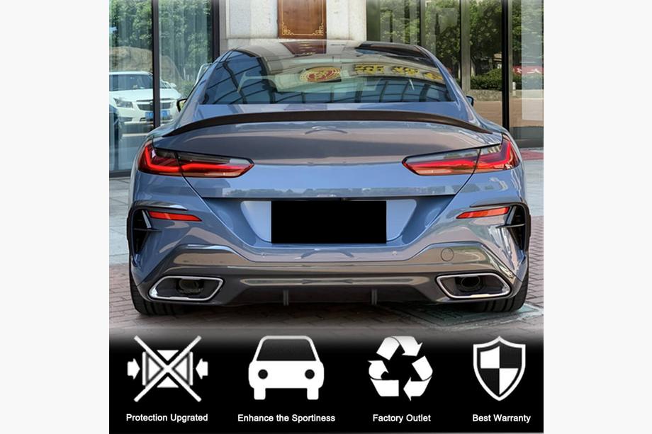 BMW 8 Series G14/G15/G16 2018- Heckdiffusor V2 (für G16 M-Sport, Carbon) Foto 3