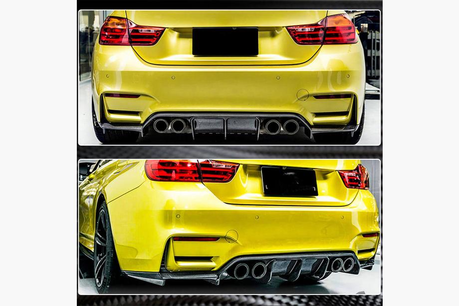 BMW 3 Series F30/F31 2012-2019 Heckdiffusor V5 (für F80, Carbon) Foto 6