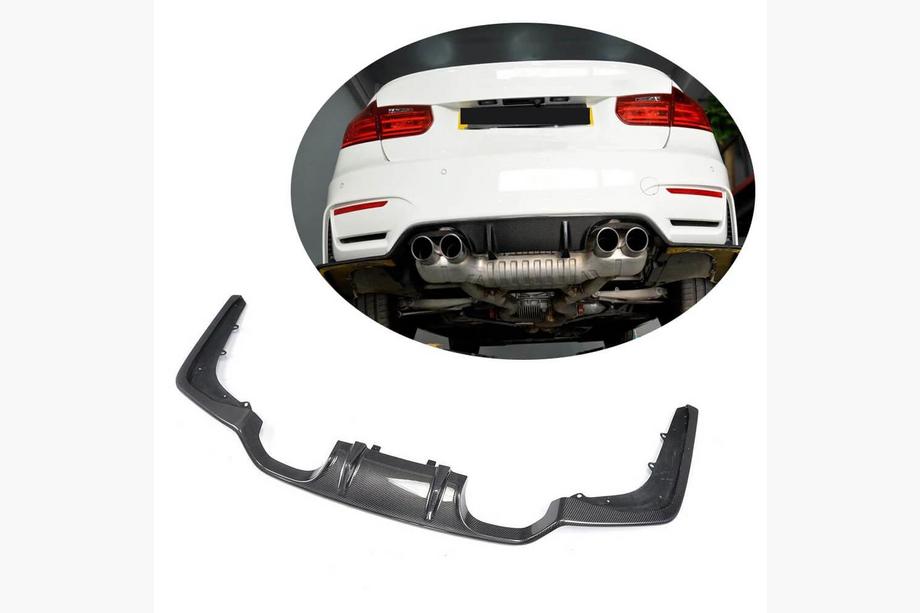 BMW 3 Series F30/F31 2012-2019 Heckdiffusor V3 (für F80, Carbon) Foto 2