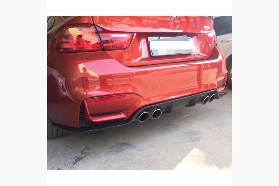 BMW 3 Series F30/F31 2012-2019 Heckdiffusor V3 (für F80, Carbon) Foto 4