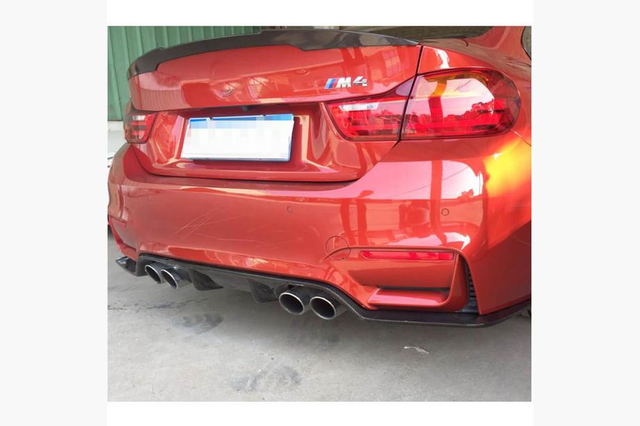 BMW 3 Series F30/F31 2012-2019 Heckdiffusor V3 (für F80, Carbon) Foto 5