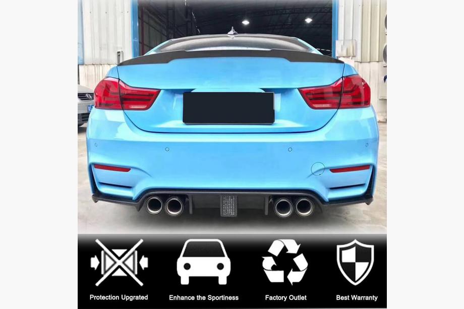 BMW 3 Series F30/F31 2012-2019 Heckdiffusor V12 (für F80, Carbon) Foto 2