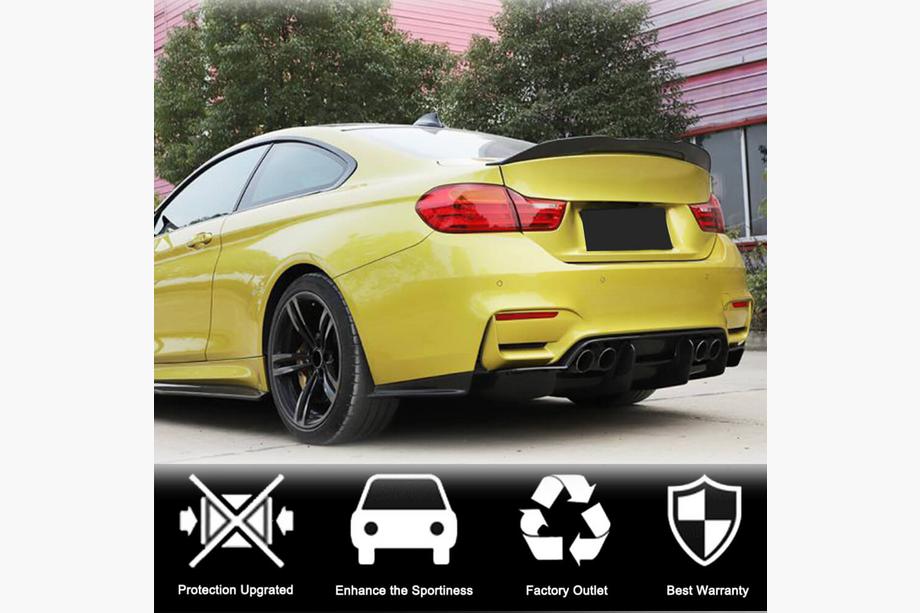 BMW 4 Series F32/F33/F36 2012-2020 Heckdiffusor V1 für F82/F83, Carbon Foto 2