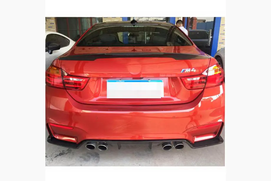 BMW 4 Series F32/F33/F36 2012-2020 Heckdiffusor V3 (für F82/F83, Carbon) Foto 3