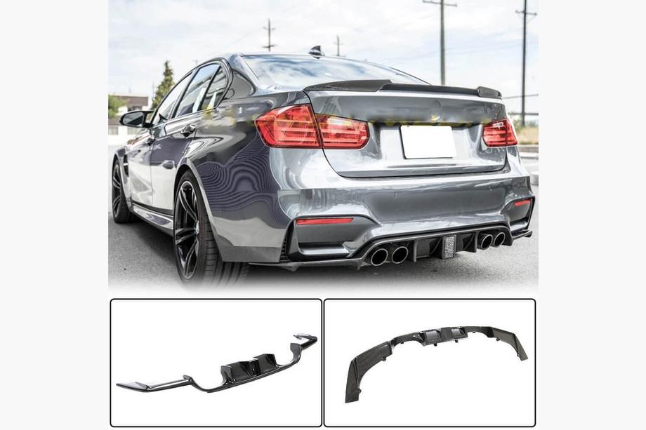 BMW 4 Series F32/F33/F36 2012-2020 Heckdiffusor V12 (für F82/F83, Carbon) Image