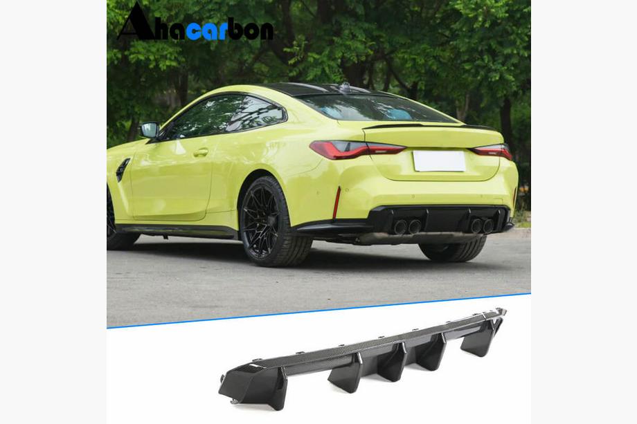 BMW 3 Series G20/G21 2018- Heckdiffusor V1 (für G80, Carbon) Image