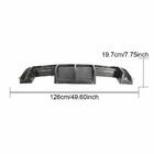 BMW 4 Series G22/23/26 2020- Heckdiffusor V1 (für G82/G83, Carbon) Foto 14