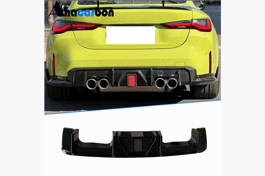 BMW 4 Series G22/23/26 2020- Heckdiffusor ABS V4 (für G82/G83) Image
