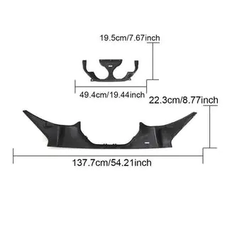 Heckdiffusor V1 (für G87, Carbon) Foto 4