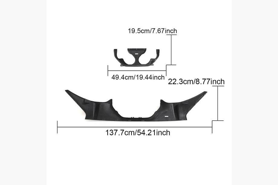 BMW 2 Series G42 2021- Heckdiffusor Carbon V2 (G87) Foto 4