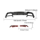BMW X3 G01 2018- Heckdiffusor V1 für F97 2018-2021, Carbon Foto 5