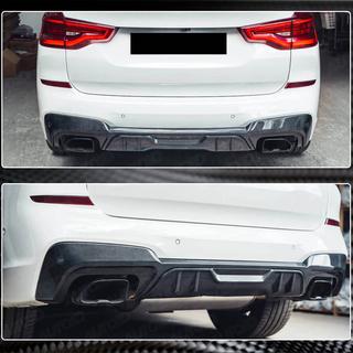 Heckstoßstangen Diffusor (für original M-Sport 2018-2021, Carbon) Foto 4