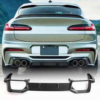 Heckstoßstangen Diffusor (für F98 2018-2021, Carbon) BMW X4 G02 2018- Foto 1