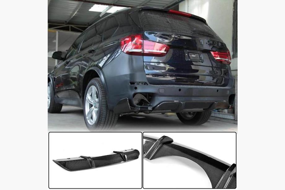 BMW X5 F15 2013-2018 Heckdiffusor V2 (für M-Sport, Carbon) Foto 2