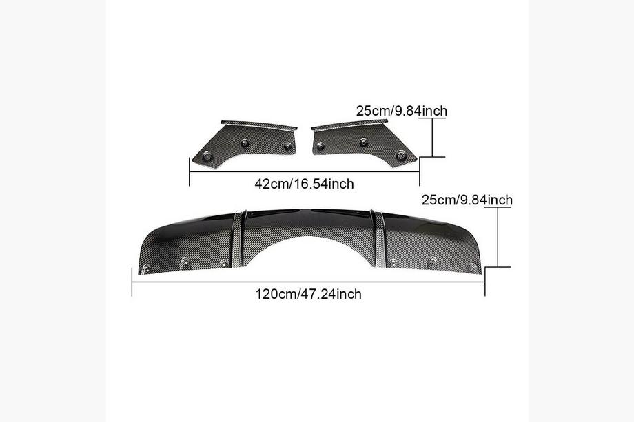 BMW X5 F15 2013-2018 Heckdiffusor V2 (für M-Sport, Carbon) Foto 8