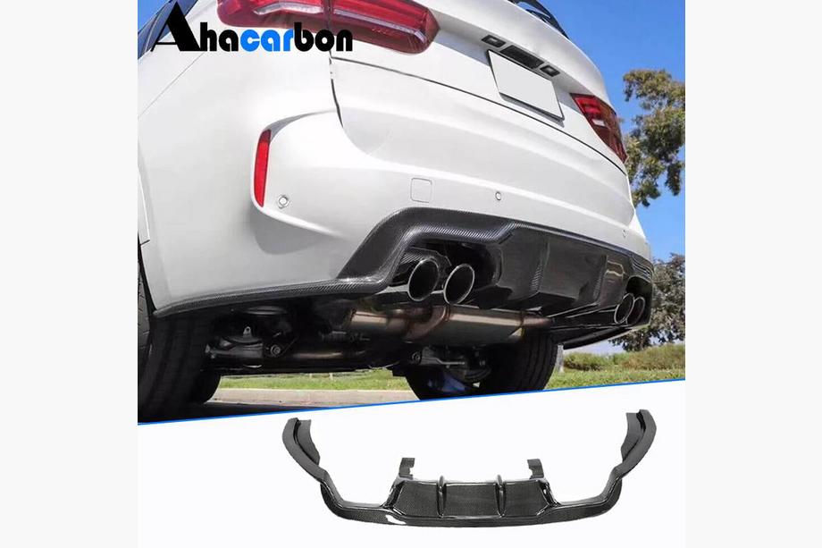 BMW X5 F15 2013-2018 Heckdiffusor V1 (für F85, Carbon) Image