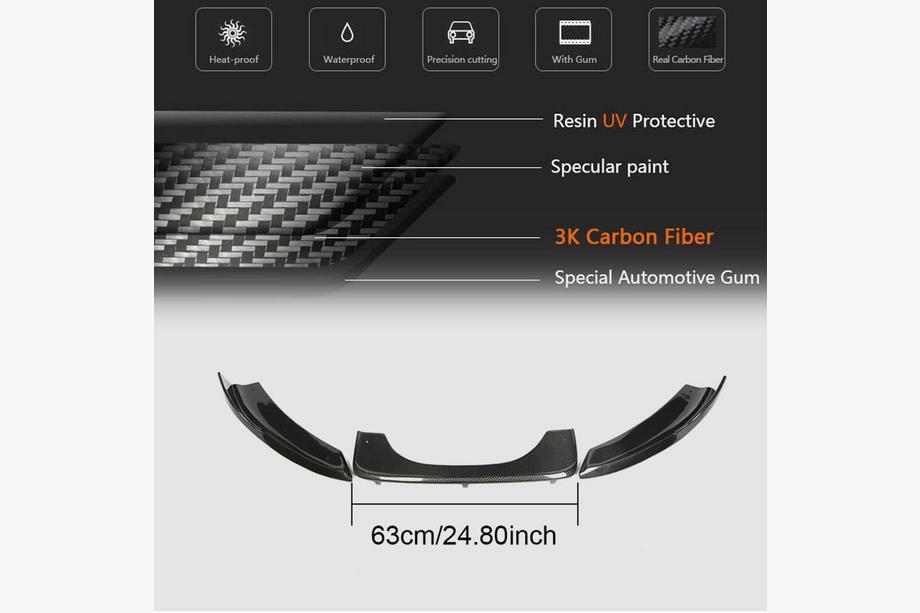 BMW X5 F15 2013-2018 Heckstoßstangendiffusor FRP V5 (für F85) Foto 5