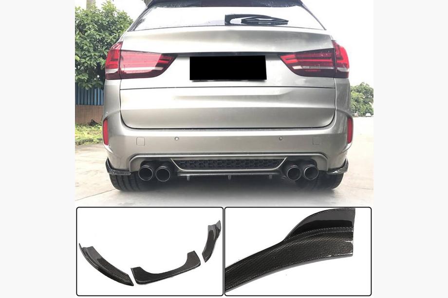 BMW X6 F16 2014-2019 Heckdiffusor V1 (für F86, Carbon) Image