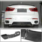 BMW X6 F16 2014-2019 Heckdiffusor V2 (für M-Sport, Carbon) Foto 1