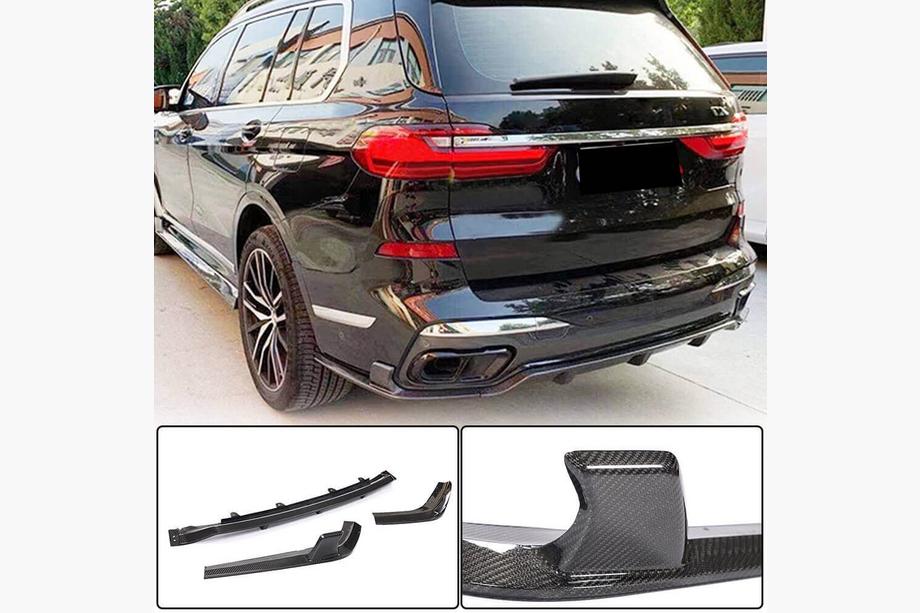 BMW X7 G07 2019- Heckdiffusor für M-Sport 2019-2022, Carbon Image