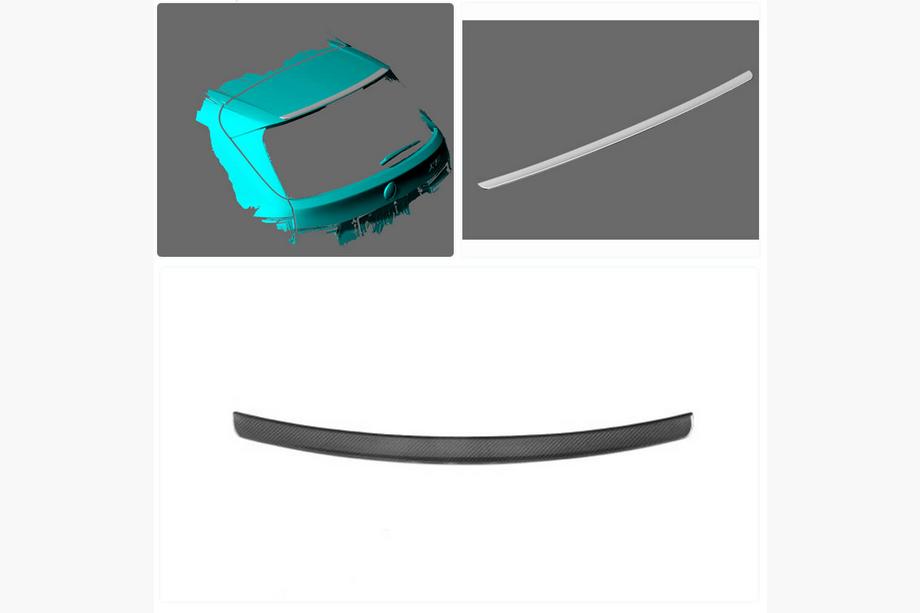 BMW X5 F15 2013-2018 Spoiler V1 (Carbon) Foto 2