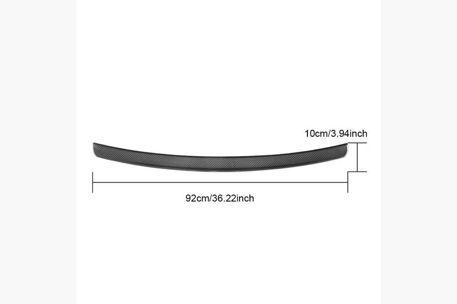 BMW X5 F15 2013-2018 Spoiler V1 (Carbon) Foto 6