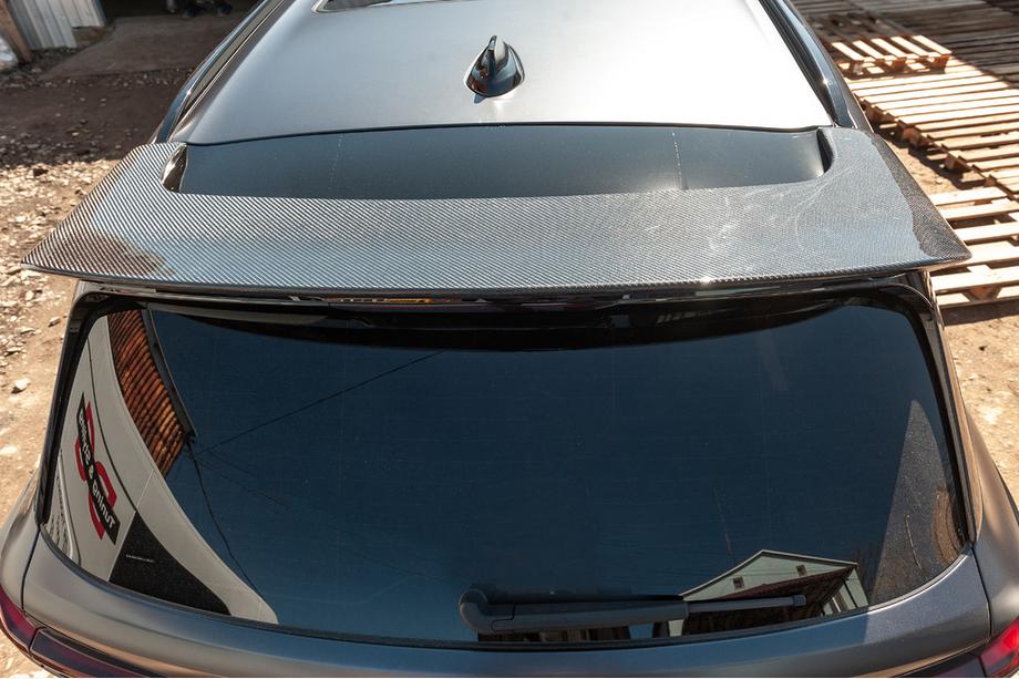 BMW X5 G05 2019–2026 Heckscheibenspoiler V3 (Echtcarbon) Foto 3