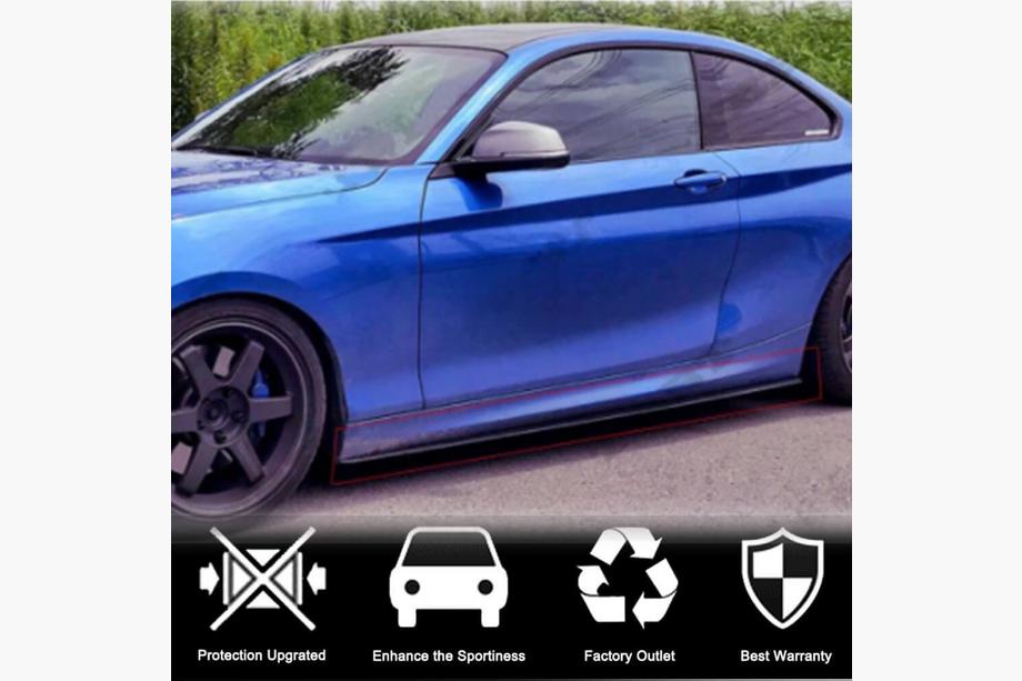 BMW 2 Series F22/F23 2014-2021 Schwellerleisten Aufsätze (für M-Sport, Carbon) Foto 2