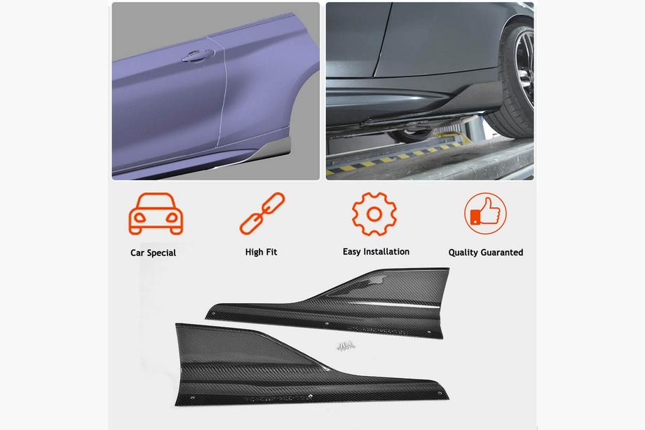 BMW 2 Series F22/F23 2014-2021 Schwellerleisten Carbon V5 (für M-Competition) Foto 2