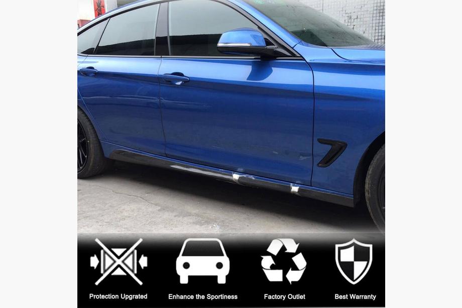 BMW 3 Series F34 2013–2020 Schwellerleisten Aufsätze (für F34 M-Sport, Carbon) Foto 2