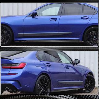 Schwellerleisten V4 (für G20 M-Sport, Carbon) BMW 3 Series G20/G21 2018- Foto 2