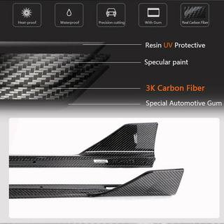Schwellerverkleidungen V1 (für G20 M-Sport, Carbon) BMW 3 Series G20/G21 2018- Foto 4