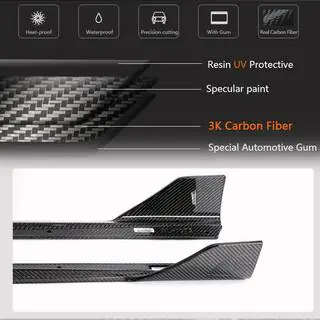 Schwellerverkleidungen V1 (für G20 M-Sport, Carbon) Foto 4
