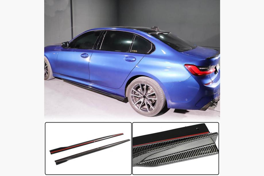 BMW 3 Series G20/G21 2018- Schwellerverkleidungen V2 (für G20 M-Sport, Carbon) Image