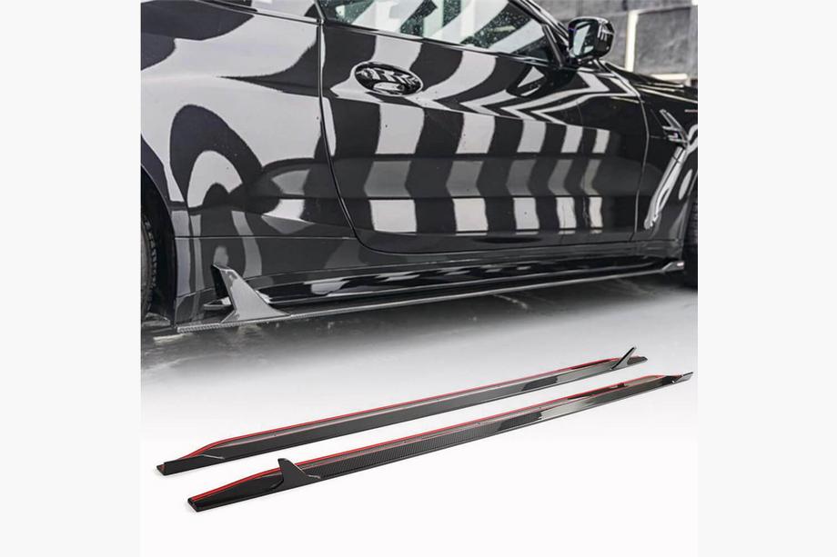 BMW 3 Series G20/G21 2018- Schwellerleisten V6 (für G80, Carbon) Image