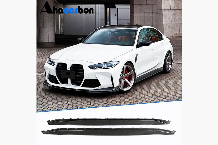 BMW 3 Series G20/G21 2018- Schwellerleisten V5 (für G80, Carbon) Image