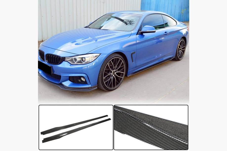 BMW 4 Series F32/F33/F36 2012-2020 Schwellerleisten V1 (für F32/F33 M-Sport, Carbon) Image